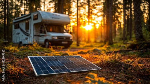 Emphasis on sustainable energy solutions in nature.