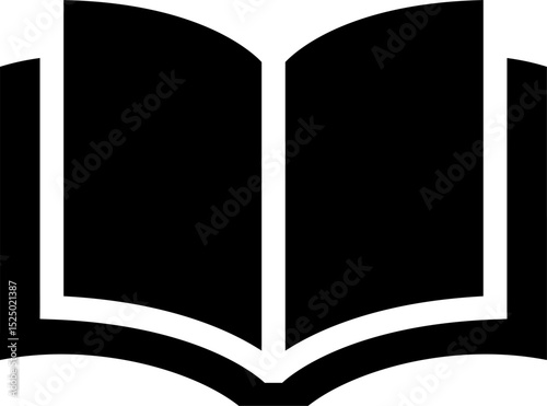 book icon vector. symbol, sign