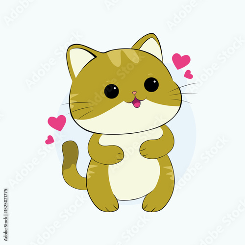cute little cat with good quality and design