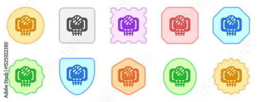 Editable basketball vector icon. Sports, match, game. Part of a big icon set family. Perfect for web and app interfaces, presentations, infographics, etc