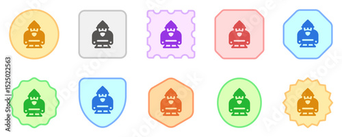 Editable gnome vector icon. Gardening, lanscaping, decoration. Part of a big icon set family. Perfect for web and app interfaces, presentations, infographics, etc