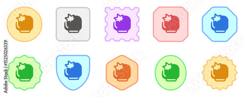 Editable fighting game, boxing glove vector icon. Video game, game elements. Part of a big icon set family. Perfect for web and app interfaces, presentations, infographics, etc