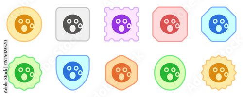 Editable suprised expression emoticon vector icon. Part of a big icon set family. Part of a big icon set family. Perfect for web and app interfaces, presentations, infographics, etc