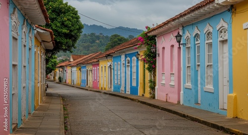 Colorful Trinidad Streetscape Cuba