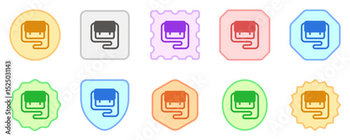 Editable sling bag vector icon. Clothing, fashion, apparel. Part of a big icon set family. Perfect for web and app interfaces, presentations, infographics, etc