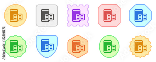 Editable e-book reader app vector icon. Online learning, course, tutorial. Part of a big icon set family. Perfect for web and app interfaces, presentations, infographics, etc