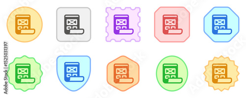Editable design wireframe vector icon. Part of a big icon set family. Perfect for web and app interfaces, presentations, infographics, etc