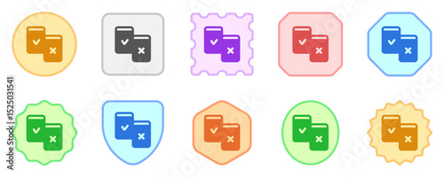 Editable design testing, AB testing, split testing, vector icon. Part of a big icon set family. Perfect for web and app interfaces, presentations, infographics, etc