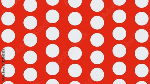 red polka dots