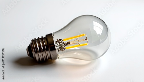 a light bulb on the side shows idea and concept for future thinking