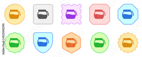 Editable coffee decanter vector icon. Cafe, coffee shop, restaurant, drink, beverages. Part of a big icon set family. Perfect for web and app interfaces, presentations, infographics, etc