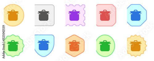 Editable cooking pot vector icon. Food, restaurant. Part of a big icon set family. Perfect for web and app interfaces, presentations, infographics, etc