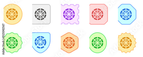 Editable pizza vector icon. Food, restaurant. Part of a big icon set family. Perfect for web and app interfaces, presentations, infographics, etc
