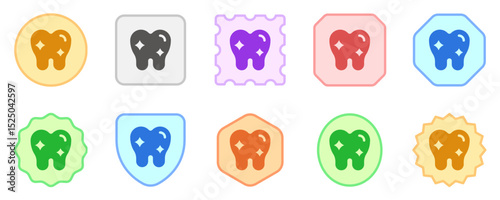 Editable healthy clean tooth vector icon. Dentistry, healthcare, medical. Part of a big icon set family. Perfect for web and app interfaces, presentations, infographics, etc
