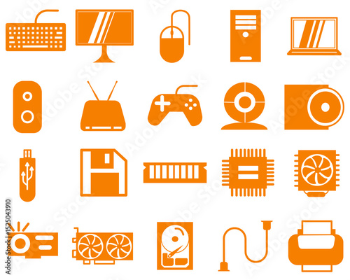 IT_Icons_Set_Modern_Technology_Outline_Style