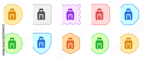 Editable luggage vector icon. Part of a big icon set family. Perfect for web and app interfaces, presentations, infographics, etc