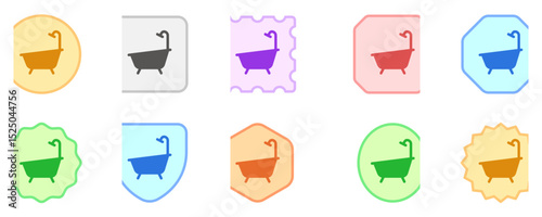 Editable bath tub, bathroom vector icon. Part of a big icon set family. Perfect for web and app interfaces, presentations, infographics, etc
