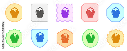 Editable water bucket vector icon. Part of a big icon set family. Perfect for web and app interfaces, presentations, infographics, etc