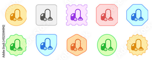 Editable vacuum cleaner vector icon. Part of a big icon set family. Perfect for web and app interfaces, presentations, infographics, etc
