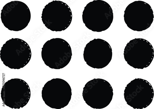 Adobe Illustrator Artwork Black paint backgrounds and splatters. Black grunge marks
