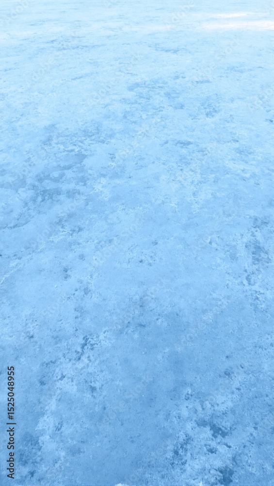 Naklejka premium Frozen lake ice patterns