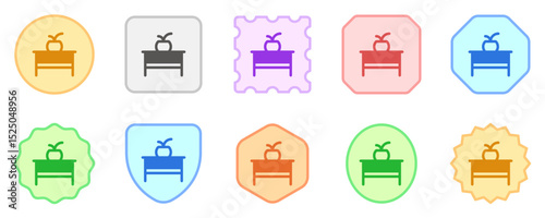 Editable coffee table vector icon. Part of a big icon set family. Perfect for web and app interfaces, presentations, infographics, etc