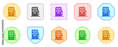 Editable gas station vector icon. Part of a big icon set family. Perfect for web and app interfaces, presentations, infographics, etc