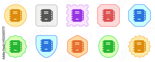 Editable journal, diary, notebook vector icon. Part of a big icon set family. Perfect for web and app interfaces, presentations, infographics, etc