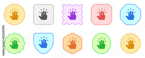 Editable three fingers tap vector icon. Part of a big icon set family. Perfect for web and app interfaces, presentations, infographics, etc