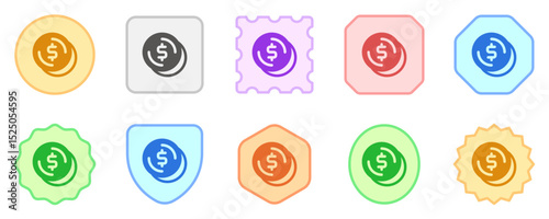 Editable coin change vector icon. Part of a big icon set family. Finance, business, investment, accounting. Perfect for web and app interfaces, presentations, infographics, etc