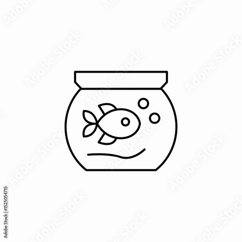 fish tan icon sign vector