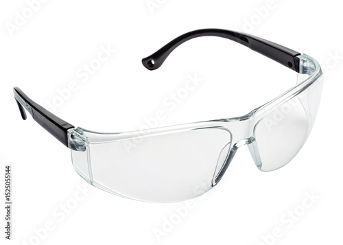 Safety Glasses isolated on white background 