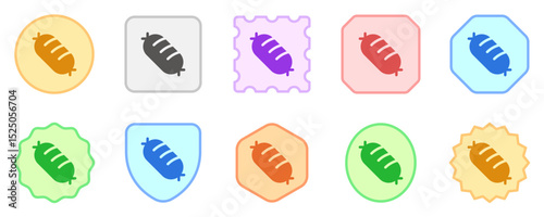 Editable sausages vector icon. Part of a big icon set family. Perfect for web and app interfaces, presentations, infographics, etc