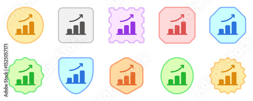 Editable bar chart, investment profit vector icon. Part of a big icon set family. Perfect for web and app interfaces, presentations, infographics, etc