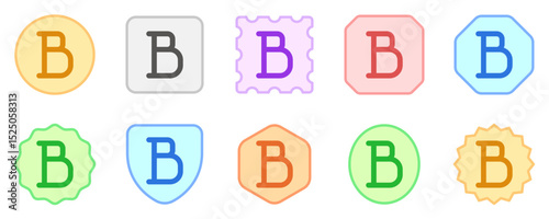 Editable bold text format vector icon. Part of a big icon set family. Perfect for web and app interfaces, presentations, infographics, etc