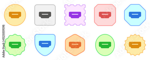 Editable vector hdmi cable port icon. Part of a big icon set family. Perfect for web and app interfaces, presentations, infographics, etc