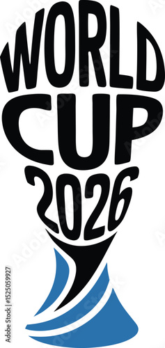 World Cup 2026 Logo socccer football