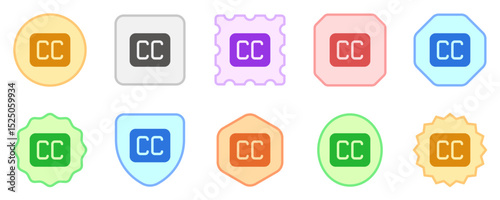 Editable close captioning sign vector icon. Part of a big icon set family. Perfect for web and app interfaces, presentations, infographics, etc