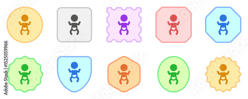 Editable baby, nursing room vector icon. Part of a big icon set family. Perfect for web and app interfaces, presentations, infographics, etc