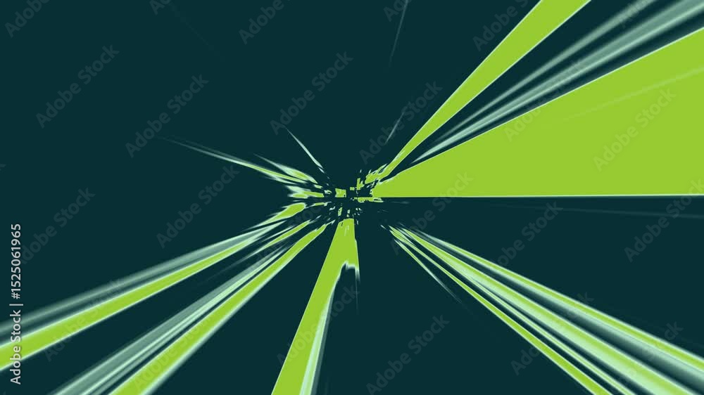 Modern green gaming abstract background fast motion 4k animation. Gaming, backdrop, loop.