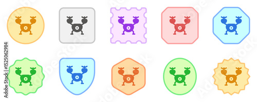 Editable vector drone icon. Part of a big icon set family. Perfect for web and app interfaces, presentations, infographics, etc
