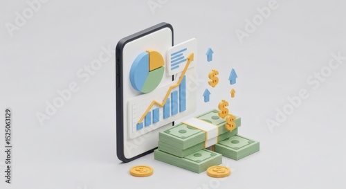 Mobile Financial Growth Investing & Smart Money Management