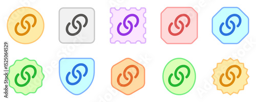 Editable vector link url chain icon. Part of a big icon set family. Perfect for web and app interfaces, presentations, infographics, etc