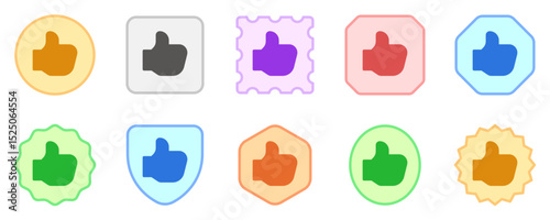 Editable vector like thumb reaction arrow icon. Part of a big icon set family. Perfect for web and app interfaces, presentations, infographics, etc