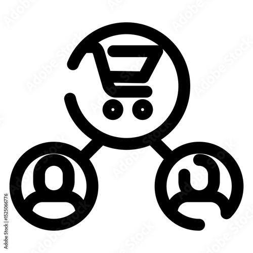 Affiliate system icon