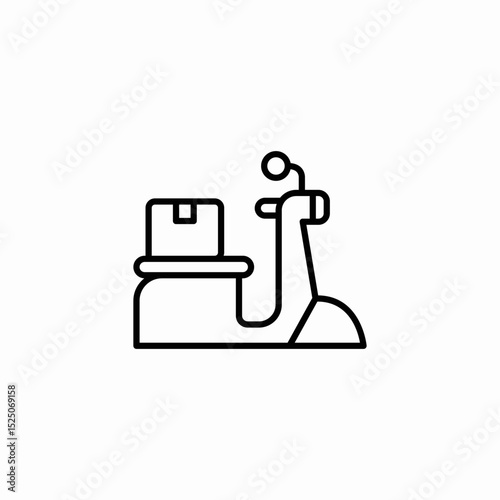 speed delivery icon sign vector