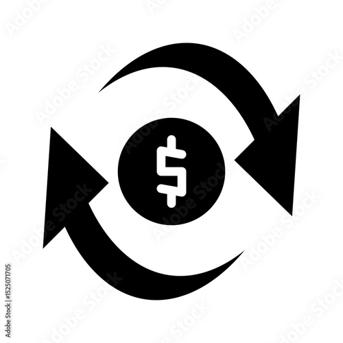 Transfer Glyph Icon