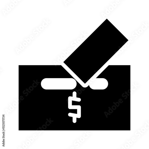 Loan Glyph Icon