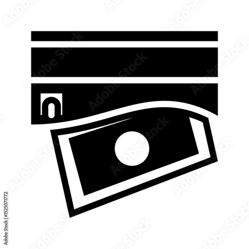 Debit Glyph Icon