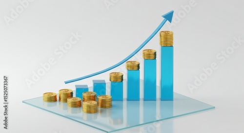 Financial Growth Upward Trend of Investment and Profits